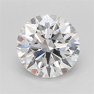 Picture of Lab Grown Diamond 1.02 Carats, Round with Ideal Cut, E Color, VVS2 Clarity and Certified by IGI
