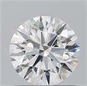 Natural Diamond 1.01 Carats, Round with Excellent Cut, G Color, SI1 Clarity and Certified by GIA