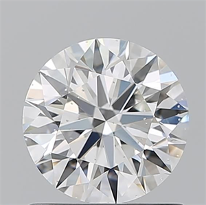 Picture of Natural Diamond 1.01 Carats, Round with Excellent Cut, G Color, SI1 Clarity and Certified by GIA