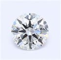 Natural Diamond 0.40 Carats, Round with Very Good Cut, D Color, VS1 Clarity and Certified by GIA
