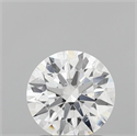 Lab Grown Diamond 1.31 Carats, Round with Ideal Cut, D Color, VS2 Clarity and Certified by IGI