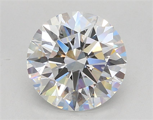 Picture of Lab Grown Diamond 3.04 Carats, Round with Ideal Cut, E Color, VVS2 Clarity and Certified by IGI