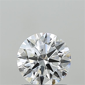Picture of Lab Grown Diamond 1.06 Carats, Round with Ideal Cut, D Color, VVS2 Clarity and Certified by IGI