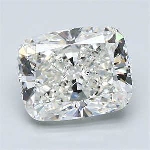 Picture of Natural Diamond 3.06 Carats, Cushion with  Cut, I Color, VVS2 Clarity and Certified by GIA