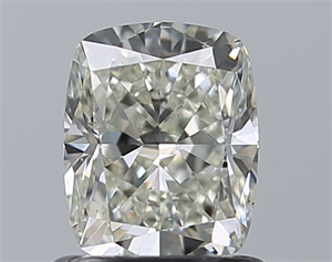 Foto Diamante Natural 1.01 quilates, Del cojín , Color J, claridad SI1 y certificado GIA de