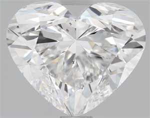 Picture of Natural Diamond 1.51 Carats, Heart with  Cut, D Color, VS2 Clarity and Certified by GIA