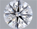 Lab Grown Diamond 1.02 Carats, Round with Ideal Cut, F Color, VVS1 Clarity and Certified by IGI