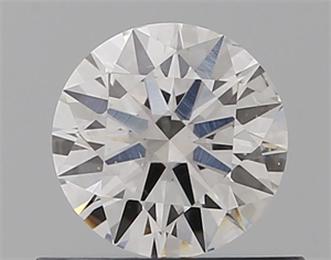 Picture of Natural Diamond 0.50 Carats, Round with Excellent Cut, G Color, SI1 Clarity and Certified by GIA