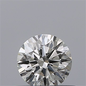 Picture of Natural Diamond 0.40 Carats, Round with Excellent Cut, G Color, VVS1 Clarity and Certified by IGI