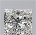 Diamante Natural 1.20 quilates, Princesa , Color J, claridad VS2 y certificado GIA