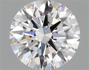 Picture of Lab Grown Diamond 0.98 Carats, Round with Ideal Cut, D Color, VS2 Clarity and Certified by IGI