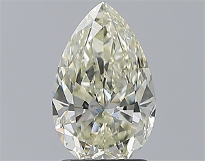 Picture of Natural Diamond 1.71 Carats, Pear with  Cut, M Color, SI2 Clarity and Certified by GIA