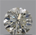 Natural Diamond 0.50 Carats, Round with Very Good Cut, M Color, VS1 Clarity and Certified by GIA