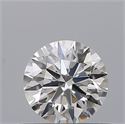 Diamante Natural 0.57 quilates, Redondo , Color G, claridad VS2 y certificado GIA