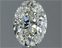 Diamante Natural 1.00 quilates, Ovalado , Color I, claridad SI2 y certificado IGI