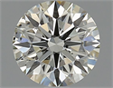 Natural Diamond 1.23 Carats, Round with Excellent Cut, I Color, SI1 Clarity and Certified by IGI
