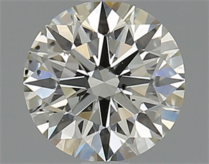 Picture of Natural Diamond 1.23 Carats, Round with Excellent Cut, I Color, SI1 Clarity and Certified by IGI