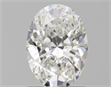 Natural Diamond 1.20 Carats, Oval with  Cut, G Color, VS2 Clarity and Certified by GIA