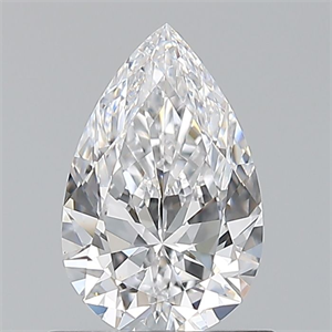 Picture of Natural Diamond 0.77 Carats, Pear with  Cut, D Color, VS1 Clarity and Certified by GIA