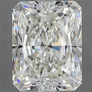 Foto Diamante Natural 3.01 quilates, Radiante , Color K, claridad SI1 y certificado GIA de