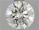 Diamante Natural 1.00 quilates, Redondo , Color K, claridad VS2 y certificado IGI