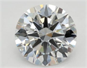 Lab Grown Diamond 2.02 Carats, Round with Excellent Cut, E Color, VS1 Clarity and Certified by GIA