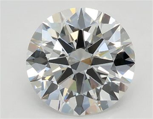 Picture of Lab Grown Diamond 2.02 Carats, Round with Excellent Cut, E Color, VS1 Clarity and Certified by GIA