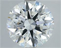 Lab Grown Diamond 2.70 Carats, Round with Ideal Cut, D Color, VS1 Clarity and Certified by IGI