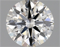 Diamante Natural 0.40 quilates, Redondo , Color F, claridad VVS2 y certificado GIA
