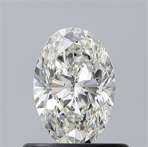 Picture of Natural Diamond 0.60 Carats, Oval with  Cut, H Color, VVS1 Clarity and Certified by GIA