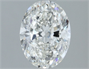 Diamante Natural 1.20 quilates, Ovalado , Color F, claridad SI1 y certificado IGI