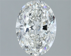 Foto Diamante Natural 1.20 quilates, Ovalado , Color F, claridad SI1 y certificado IGI de