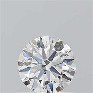 Picture of Natural Diamond 0.70 Carats, Round with Excellent Cut, H Color, VVS2 Clarity and Certified by GIA