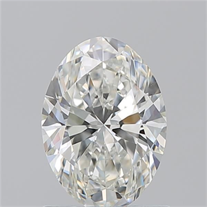 Picture of Natural Diamond 1.21 Carats, Oval with  Cut, H Color, VS2 Clarity and Certified by GIA