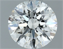 Natural Diamond 0.70 Carats, Round with Excellent Cut, G Color, SI1 Clarity and Certified by IGI