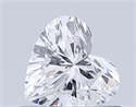 Natural Diamond 0.51 Carats, Heart with  Cut, D Color, SI2 Clarity and Certified by GIA