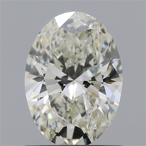 Picture of Natural Diamond 0.82 Carats, Oval with  Cut, J Color, VVS1 Clarity and Certified by GIA