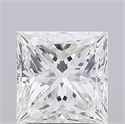 Diamante Natural 1.82 quilates, Princesa , Color F, claridad VVS2 y certificado GIA