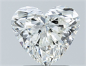 Natural Diamond 1.51 Carats, Heart with  Cut, G Color, VS1 Clarity and Certified by IGI