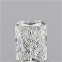 Natural Diamond 0.73 Carats, Radiant with  Cut, G Color, VVS2 Clarity and Certified by GIA
