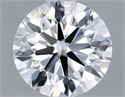 Del inventario de diamantes de laboratorio, 1.02 quilates, Redondo , Color D, claridad VVS2 y certificado IGI