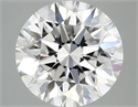 Lab Grown Diamond 2.59 Carats, Round with Excellent Cut, E Color, VVS2 Clarity and Certified by IGI