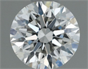Diamante Natural 0.54 quilates, Redondo , Color G, claridad VVS2 y certificado IGI