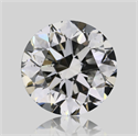 Natural Diamond 0.70 Carats, Round with Very Good Cut, F Color, SI1 Clarity and Certified by GIA