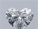 Natural Diamond 0.31 Carats, Heart with  Cut, E Color, VVS2 Clarity and Certified by GIA