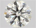 Diamante Natural 2.09 quilates, Redondo , Color L, claridad VVS2 y certificado GIA