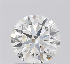 Picture of Natural Diamond 1.32 Carats, Round with Excellent Cut, J Color, SI2 Clarity and Certified by IGI