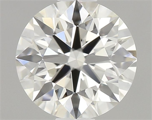 Picture of Natural Diamond 0.70 Carats, Round with Excellent Cut, K Color, IF Clarity and Certified by GIA