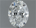 Diamante Natural 1.00 quilates, Ovalado , Color G, claridad SI1 y certificado GIA