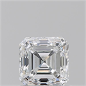 Diamante Natural 0.90 quilates, Asscher , Color E, claridad VS2 y certificado GIA